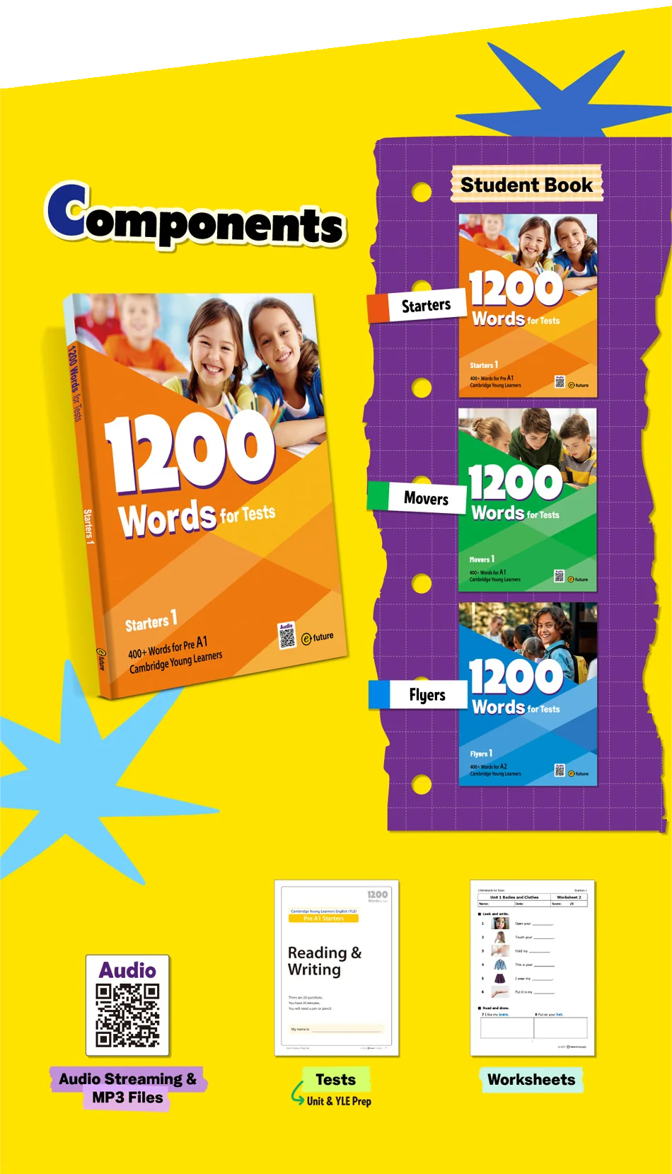 1200 Words for Tests Flyers 3 Przygotowanie do egzaminu Cambridge YLE 1200-words-2