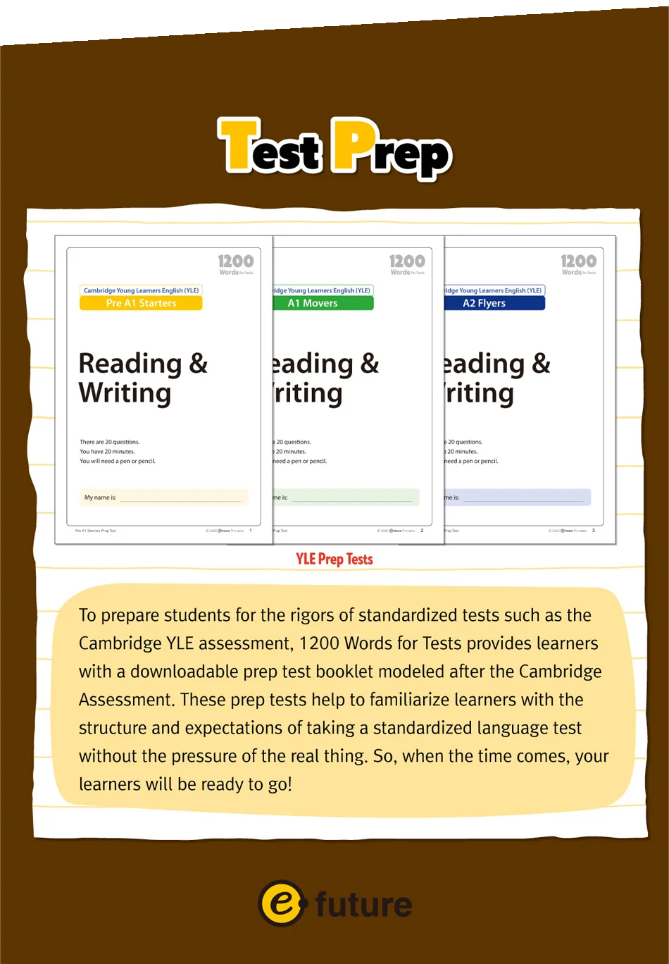 1200 Words for Tests Flyers 3 Przygotowanie do egzaminu Cambridge YLE 1200-words-6