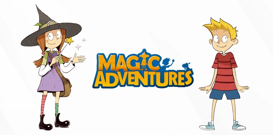 English comics for children - Magic Adventures