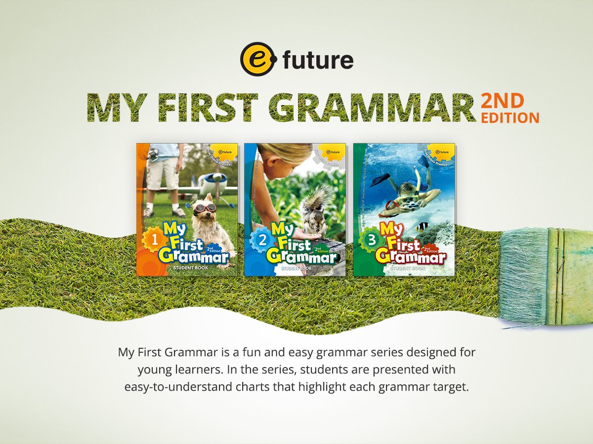 Seria do nauki angielskiej gramatyki dla dzieci - My First Grammar