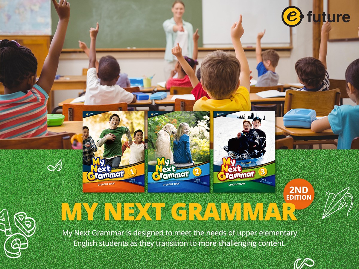 Seria do nauki angielskiej gramatyki dla nastolatków - My Next Grammar