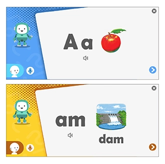 Smart Phonics Mobile App - Practice