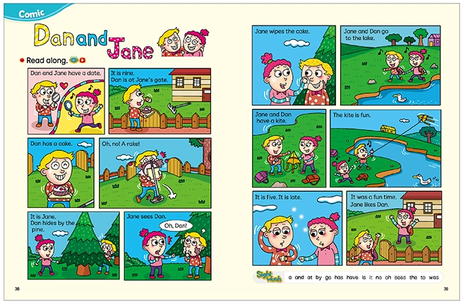 Smart Phonics Comic