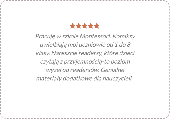 Angielski - biblioteka online - Opinie 1 - angielski i montessori - materiały dla nauczyciela