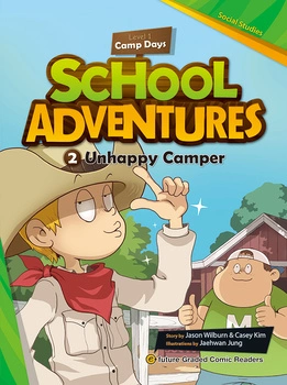 Comic In English for children School Adventures Level 1 Story 2