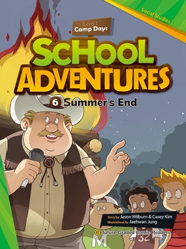 Comic In English for children School Adventures Level 1 Story 6