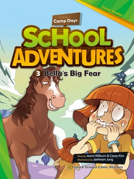 Comic In English for children School Adventures Level 1 Story 3