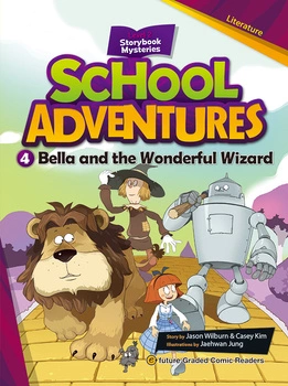 Comic In English for children School Adventures Level 2 Story 4