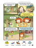 Comic In English for children School Adventures Level 1 Story 3