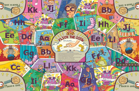 Smart Phonics 1 Big Game Book - Single Letters