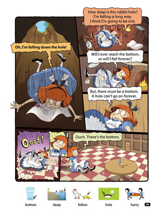 Comic In English for children School Adventures Level 2 Story 2