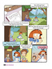 Comic In English for children School Adventures Level 2 Story 2