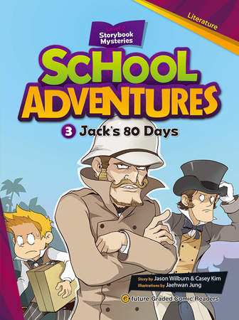 Comic In English for children School Adventures Level 2 Story 3