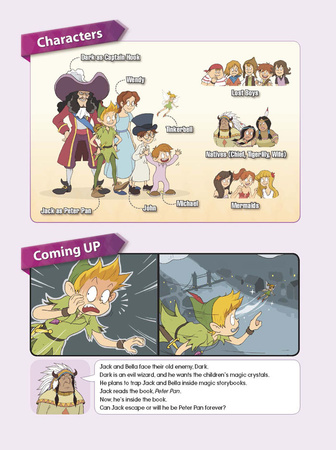 Comic In English for children School Adventures Level 2 Story 1