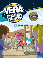 Komiks dla dzieci po angielsku Vera The Alien Hunter Level 2 Część 3