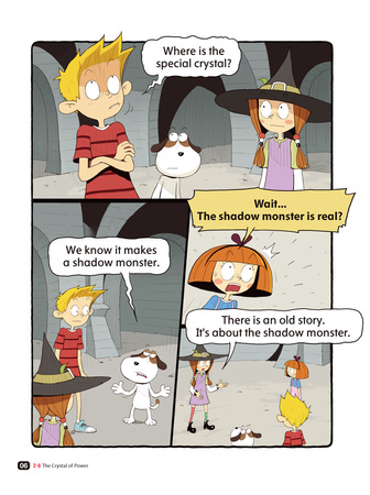 Comic In English for children Magic Adventures Level 2 Story 5