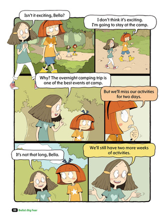 Comic In English for children School Adventures Level 1 Story 3