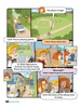 Comic In English for children School Adventures Level 1 Story 1