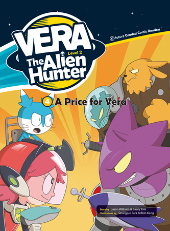 Komiks dla dzieci po angielsku Vera The Alien Hunter Level 2 Część 4