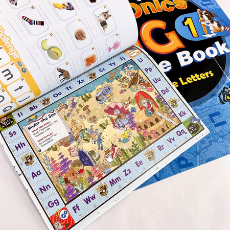 Smart Phonics 1 Big Game Book - Pojedyncze litery