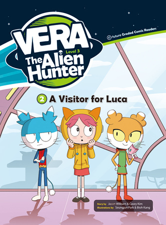 Komiks dla dzieci po angielsku Vera The Alien Hunter Level 3 Część 2