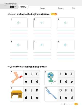 School Phonics 1 Workbook
