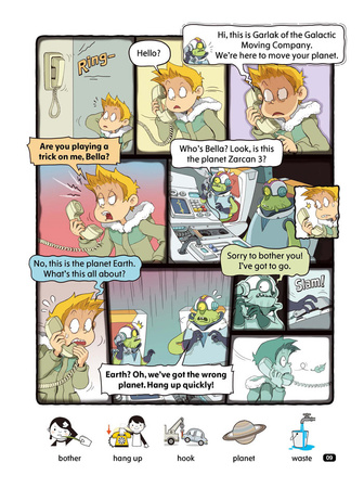 Komiks dla dzieci po angielsku School Adventures Level 3 Część 2