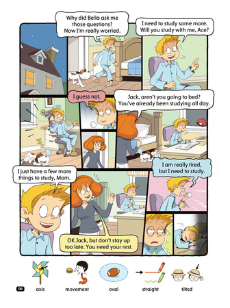 Comic In English for children School Adventures Level 3 Story 2