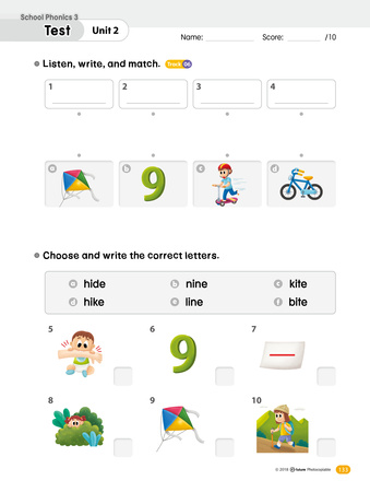 School Phonics 3 Workbook