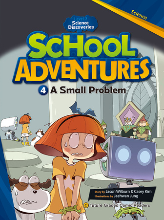 Comic In English for children School Adventures Level 3 Story 4