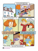 Comic In English for children School Adventures Level 2 Story 5