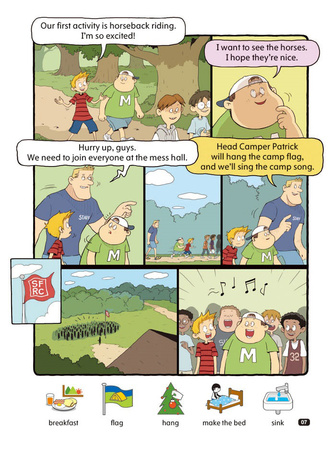 Komiks dla dzieci po angielsku School Adventures Level 1 Część 2