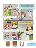 Comic In English for children Magic Adventures Level 3 Story 1