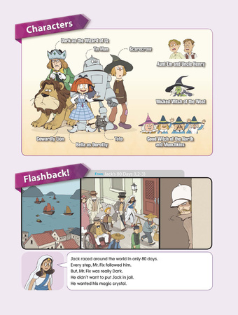 Comic In English for children School Adventures Level 2 Story 4