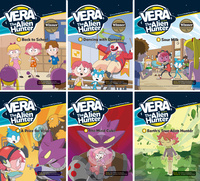 6 comics in English for children Vera The Alien Hunter Level 2