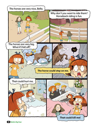 Comic In English for children School Adventures Level 1 Story 3