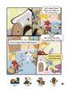 Comic In English for children Magic Adventures Level 2 Story 3