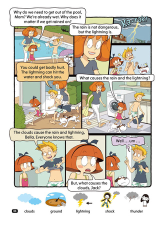 Comic In English for children School Adventures Level 3 Story 5