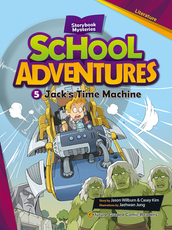 Comic In English for children School Adventures Level 2 Story 5