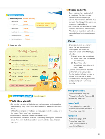 My Next Grammar 2 Teacher's Manual