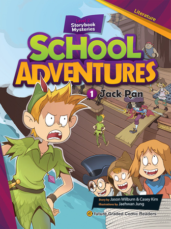 Komiks dla dzieci po angielsku School Adventures Level 2 Część 1