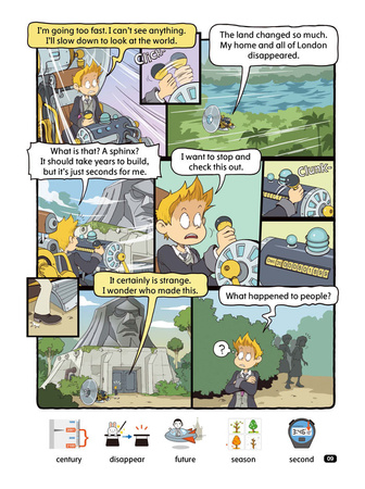 Comic In English for children School Adventures Level 2 Story 5