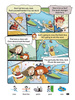 Comic In English for children School Adventures Level 1 Story 4