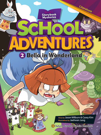 Comic In English for children School Adventures Level 2 Story 2