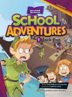 Comic In English for children School Adventures Level 2 Story 1