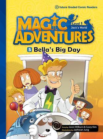 Comic In English for children Magic Adventures Level 1 Story 5