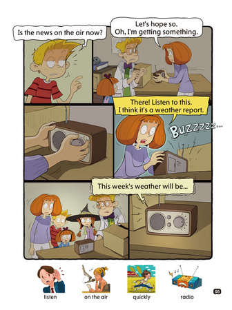 Comic In English for children Magic Adventures Level 3 Story 2