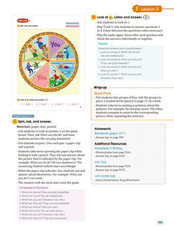 Let's Smile 4 Teacher's Manual