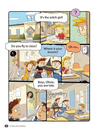 Comic In English for children Magic Adventures Level 1 Story 2