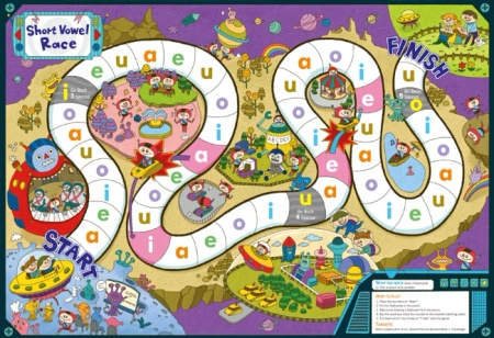 Smart Phonics 2 Big Game Book - Krótkie samogłoski
